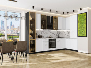 Квадро-04 2340*3400/1600*600 Белый