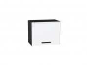 Шкаф верхний горизонтальный Фрейм 358*450*324 White Silk / Graphite