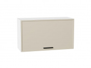 Шкаф верхний горизонтальный Фрейм 458*800*324 Cream Silk / Белый