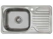 Мойка врезная 764218/0,6 1Ч1К (левая) 180*760*420 Глянец