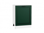 Шкаф нижний с 1-ой дверцей Дублин 816*600*478 Special Green / Белый