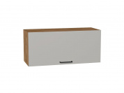 Шкаф верхний горизонтальный Флэт 358*800*318 Light Grey In 2S / Дуб Вотан