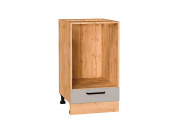 Шкаф нижний под духовку Нео 816*450*476 Clay Silk / Дуб Вотан