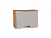 Шкаф верхний горизонтальный Фрейм 458*600*324 Clay Silk / Дуб Вотан