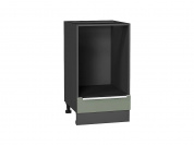 Шкаф нижний под духовку Фьюжн 816*450*476 Silky Mint / Graphite