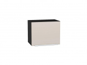 Шкаф верхний горизонтальный Фьюжн 358*450*320 Cream Silk / Graphite