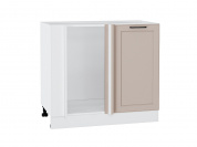 Шкаф нижний угловой Барселона 816*890*484 Кашемир / Белый