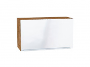 Шкаф верхний горизонтальный Фьюжн 458*800*318 Angel / Дуб Вотан