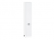 Шкаф пенал с 2-мя дверцами Фрейм 2336*400*580 White Silk / Белый