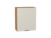 Шкаф верхний с 1-ой дверцей Флэт 716*600*318 Cashmere In 2S / Дуб Вотан