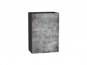 Шкаф верхний с 1-ой дверцей Флэт 716*450*318 Temple Stone 2S / Graphite
