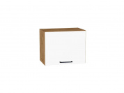 Шкаф верхний горизонтальный Флэт 358*450*318 White In 2S / Дуб Вотан