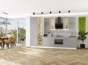 Фьюжн-08 2340*3400*600 Silky Light Grey