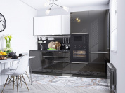 Фьюжн-07 2140*2700*600 Silky White/Anthracite