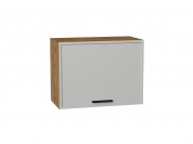 Шкаф верхний горизонтальный Фрейм 458*600*324 Grey Silk / Дуб Вотан