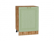 Шкаф нижний с 1-ой дверцей Ницца 816*600*478 Дуб оливковый / Дуб Вотан