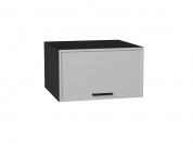 Шкаф верхний горизонтальный глубокий Фрейм 358*600*580 Grey Silk / Graphite