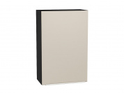 Шкаф верхний с 1-ой дверцей Фьюжн 920*600*320 Cream Silk / Graphite