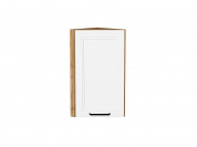 Шкаф верхний торцевой Нео 716*300*306 White Silk / Дуб Вотан