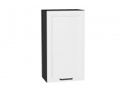 Шкаф верхний с 1-ой дверцей Нео 920*500*320 White Silk / Graphite