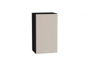 Шкаф верхний с 1-ой дверцей Квадро 716*400*321 Кашемир / Graphite
