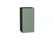 Шкаф верхний с 1-ой дверцей Фьюжн 716*350*320 Silky Mint / Graphite