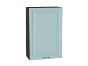 Шкаф верхний с 1-ой дверцей Ницца 920*600*318 Голубой / Graphite