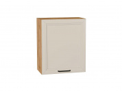 Шкаф верхний с 1-ой дверцей Нео 716*600*320 Cream Silk / Дуб Вотан