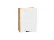 Шкаф верхний с 1-ой дверцей Нео 716*500*320 White Silk / Дуб Вотан