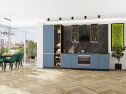 Фьюжн-08 2340*3400*600 Silky Blue