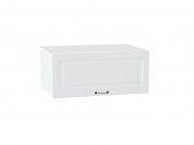 Шкаф верхний горизонтальный глубокий Ницца 358*800*574 Белый / Белый