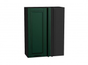 Шкаф верхний прямой угловой Дублин 920*700*345 Special Green / Graphite