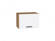 Шкаф верхний горизонтальный Фрейм 358*500*324 White Silk / Дуб Вотан