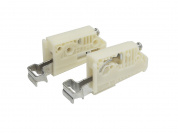 Навес для кухни регулируемый ABS (компл. 2 шт.) 41*23*78 Белый