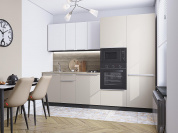 Фьюжн-07 2140*2700*600 Cream Silk/Silky White