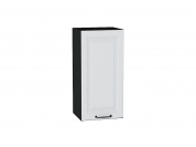 Шкаф верхний с 1-ой дверцей Ницца 716*350*318 Blanco / Graphite