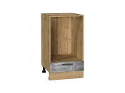 Шкаф нижний под духовку Флэт 816*450*476 Temple Stone 2S / Дуб Вотан