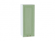Шкаф верхний с 1-ой дверцей Ницца 920*350*318 Дуб оливковый / Белый