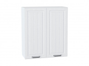 Шкаф верхний с 2-мя дверцами Прага 920*800*318 Белое дерево / Белый