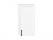 Шкаф верхний с 1-ой дверцей Сканди 920*450*320 White Silkwood / Белый