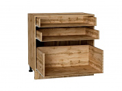 Каркас нижнего шкафа с 3-мя ящиками Н 803 816*800*462 Дуб Вотан