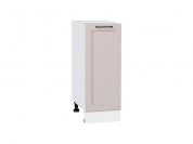 Шкаф нижний с 1-ой дверцей Барселона 816*300*484 Кашемир / Белый