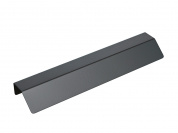 Ручка торцевая мебельная СТ-1 188*40*15 Матовый черный
