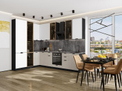 Евро Лайн-07 2340*2000/3000*600 Белый/Агат