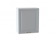 Шкаф верхний с 1-ой дверцей Ницца 716*600*318 Графит / Белый