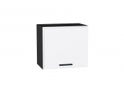 Шкаф верхний горизонтальный Фрейм 458*500*324 White Silk / Graphite