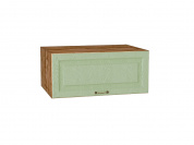 Шкаф верхний горизонтальный глубокий Ницца 358*800*574 Дуб оливковый / Дуб Вотан