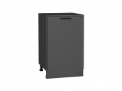 Шкаф нижний с 1-ой дверцей Фрейм 816*500*484 Stormy Silk / Graphite