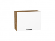 Шкаф верхний горизонтальный Флэт 458*600*318 White In 2S / Дуб Вотан
