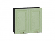 Шкаф верхний с 2-мя дверцами Ницца 716*800*318 Дуб оливковый / Graphite